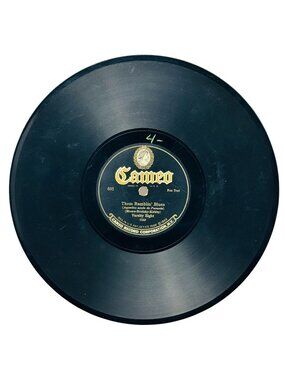 Varsity Eight Them Ramblin Blues 10 Inch Shellac 78 RPM Record Cameo 605 VG